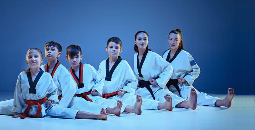 Martial Arts Lessons for Kids in Alpharetta GA - Kids Group Splits