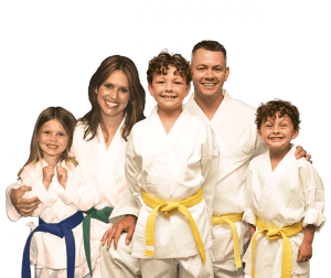 Martial Arts Lessons for Families in Alpharetta GA - Group Family for Martial Arts Footer Banner