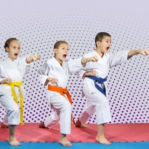 Martial Arts Lessons for Kids in Alpharetta GA - Punching Focus Kids Sync