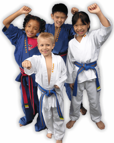Martial Arts Summer Camp for Kids in Alpharetta GA - Happy Group of Kids Banner Summer Camp Page